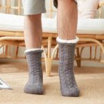 Chaussettes Chaussons Antidérapantes Homme